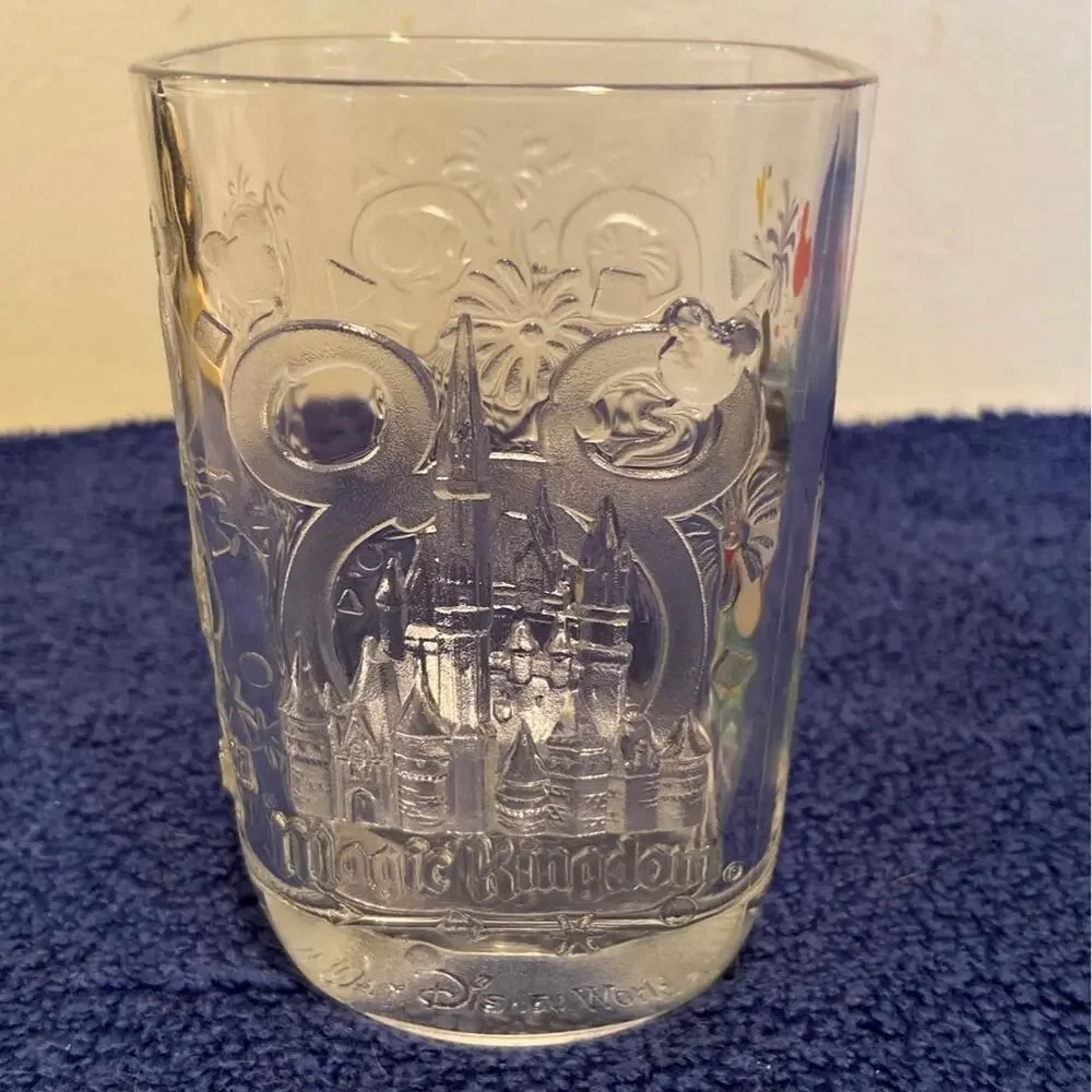 Vintage Disney World McDonald's Millennium Year 2000 Collector Glasses